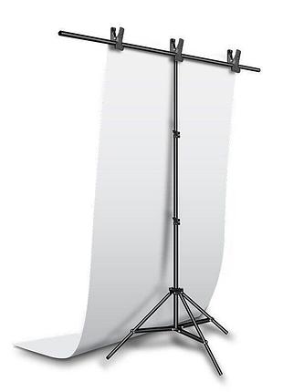 Фотофон вініловий пвх 120х200 см білий матовий для предметної зйомки (pvc white)