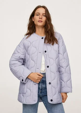 Стьобана куртка mango. оригінал. 3