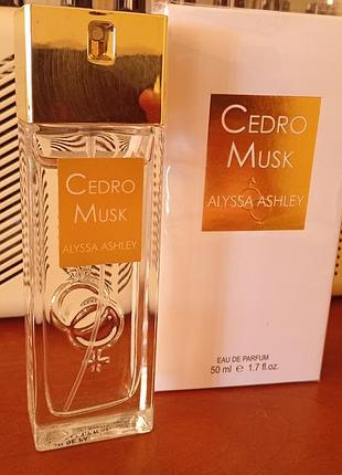 Парфумована вода alyssa ashley cedro musk, 50 мл