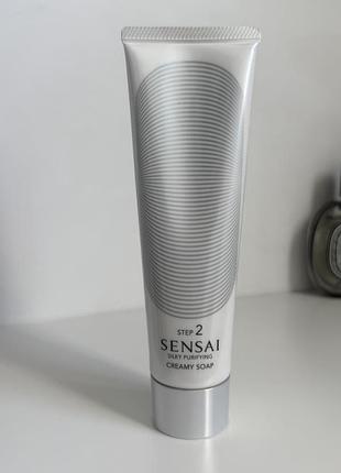 Крем мило ✨ sensai silky purifying creamy soap — step 2 ☝️ відправка здійснюється після повної оплати на карту.