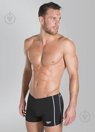 Плавки speedo essential classic aquashort 8007320001 р.34 черный