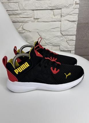 Дитячі оригінальні легкі кросівки puma soft enzo 35р