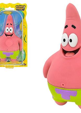 Игрушка антистресс sponge bob sbmf-2025b тюнячка с песком патрик 8x6x15см на планшете р.14.5x5x20.5см yabbadabba
