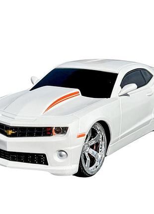 Игрушечная моделька автосвит chevrolet camaro инерционная белая (as-3014wt)
