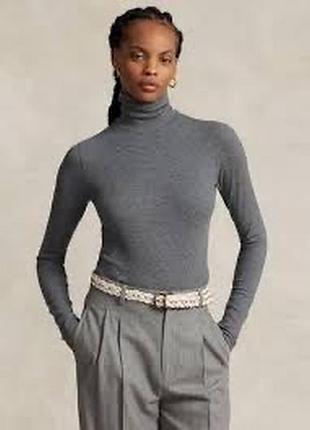 Водолазка ralph lauren polo сіра гольф кофта жіноча