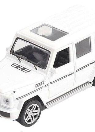Игрушечная моделька автосвит mercedes-benz g63 amg 1:32 металлическая белая (ap-1758wt)