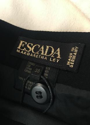 Escada  юбка миди из шерсти 3