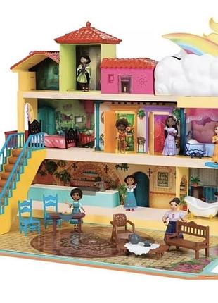 Ігровий будинок disney encanto casa madrigal з лялькою mirabel — світло та звук, 3 поверхи, 15 аксесуарів