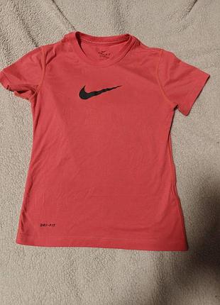 Детская спортивная футболка nike dri-fit