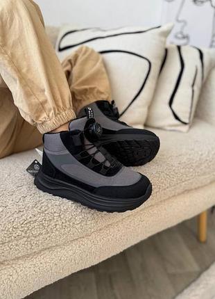 Черевики 184, р.33,34,35,36,37,38, waterproof, сірий