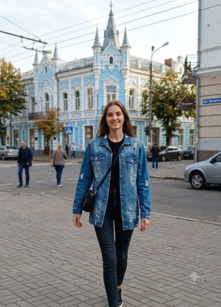 Джинсова куртка s