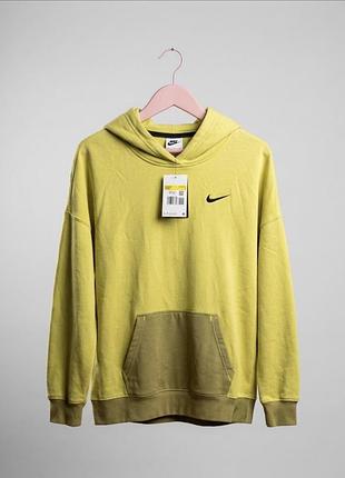 Худі жіноче nike оверсайз жовте