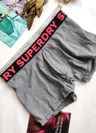 Мужские трусы боксерки коттоновые хлопковые superdry xl l