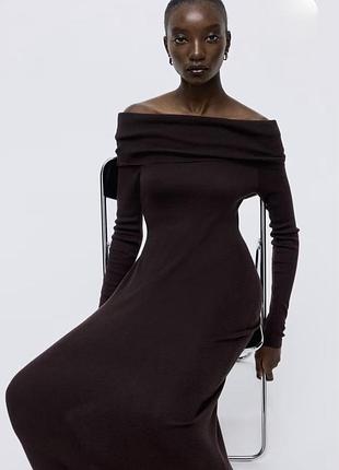 Сукня h&m вʼязана 5%вовна 2