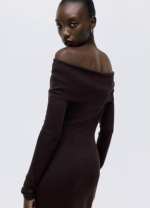 Сукня h&m вʼязана 5%вовна 4
