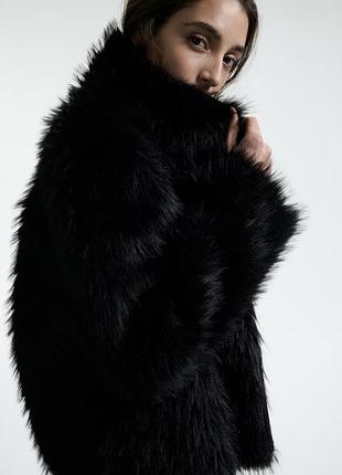 Шуба-дублянка h&m двохстороння 4