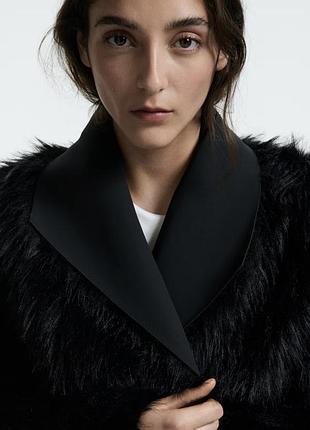 Шуба-дублянка h&m двохстороння 2