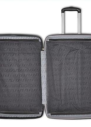 Набор жестких чемоданов samsonite evolve se hardside expandable luggage 3-piece set в стильном сером цвете 4