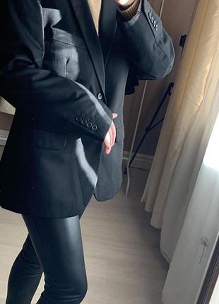 Базовый черный пиджак 4