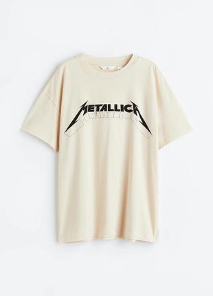 Котонова футболка h&m