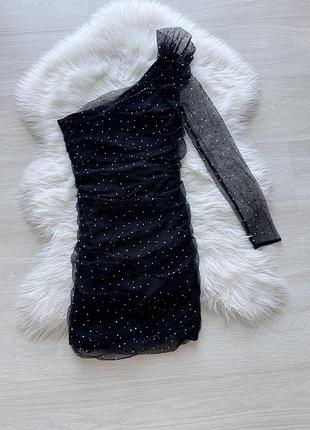 Сукня в стразах zara