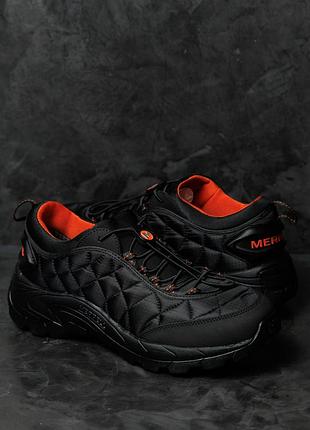 Merrell ice cap moc ii black orange 4