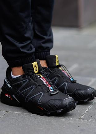 Salomon speedcross 4 black white 3