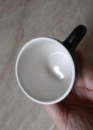 Чашка nescafé керамічна чорна для еспресо 2