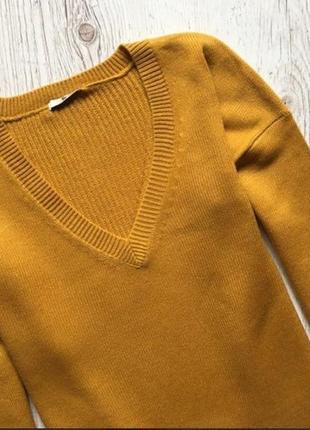 Идеальный бойфренд-свитер tu горчичного цвета