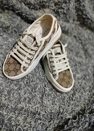Женские кеды gucci tennis 1977 platform. 39 размер 26см стелька.