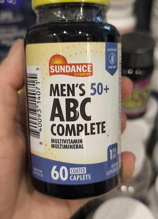 Abc complete, мультивитамины и мультиминералы для мужчин старше 50 лет, 60 капсул покрытых оболочкой