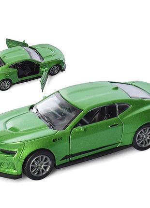 Колекційна моделька автопром 1:32 chevrolet camaro rs 4.0 інерційна металева із світловими ефектами (асорт.) (ap74188)