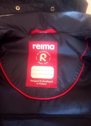 Куртка  reima синя 128 см 6