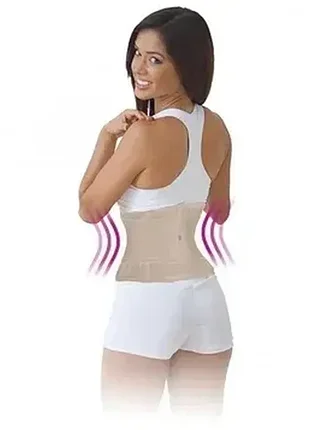 Пояс для похудения instant hourglass shape miss belt l/xl бежевый