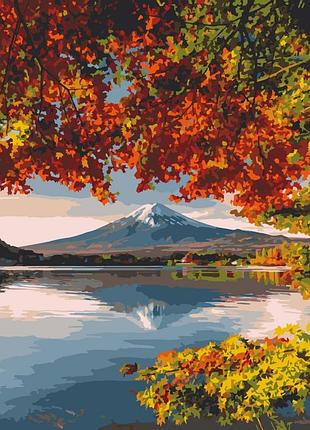 Картина для малювання за номерами art craft фудзіяма восени 40х50 (10574-ac)