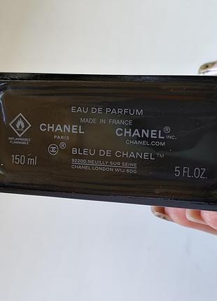 Chanel bleu de chanel eau de parfum 150 мл. оригинал 8