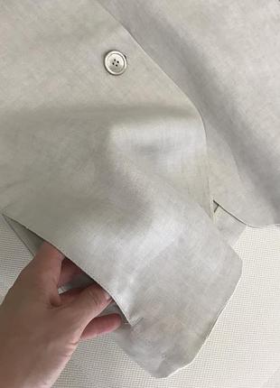 Великолепный льняной жакет max mara 4