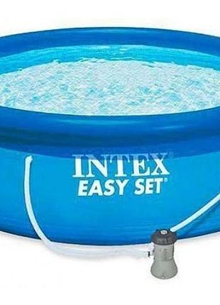Басейн intex easy set наливний круглий 396х84 (28142)