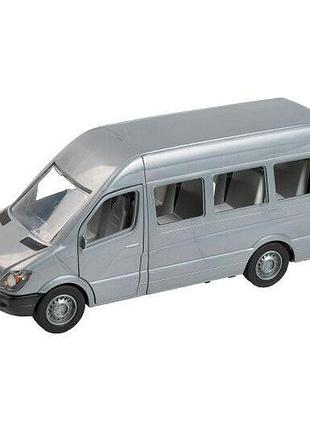 Детская игрушка tigres mercedes-benz sprinter пассажирский 1:24 серый (39658)