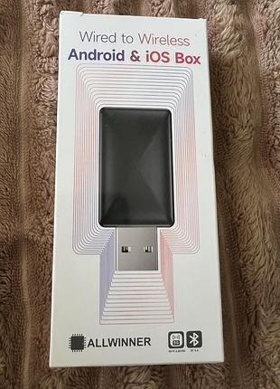 Бездротовий usb-адаптер allwinner для apple car play.