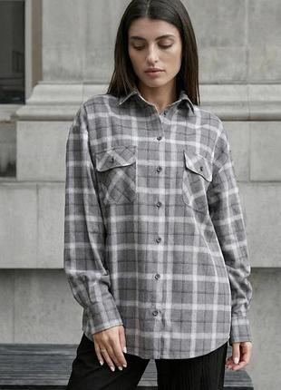 Сорочка жіноча staff mir gray oversize