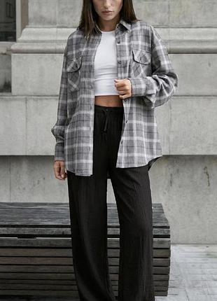 Сорочка жіноча staff mir gray oversize 3