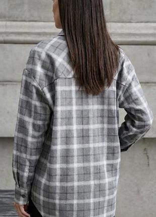 Сорочка жіноча staff mir gray oversize 2