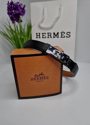 Ремінь hermes чорний 3