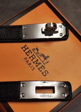 Ремінь hermes чорний 2