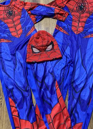 Костюм карнавальный  spider-man для мальчика 7-8лет