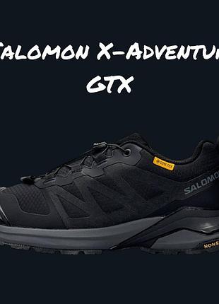 Salomon x-adventure gtx black grey 5