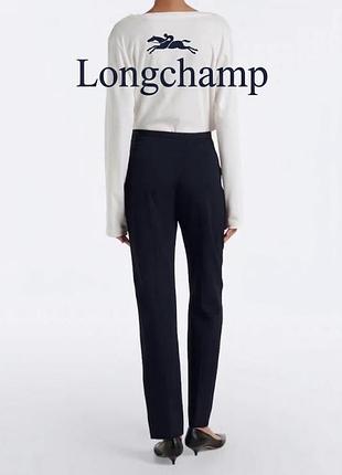 Брюки жіночі longchamp чорні вовна