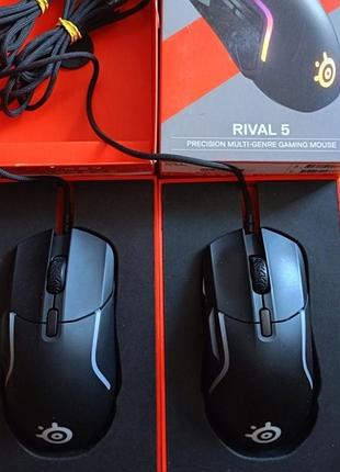 Комп'ютерна мишка stealseries rival 5 usb дротова