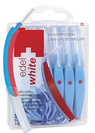 Йоршики easy flex для міжзубних проміжків s (0.6-3.0 mm) edel+white швейцарія